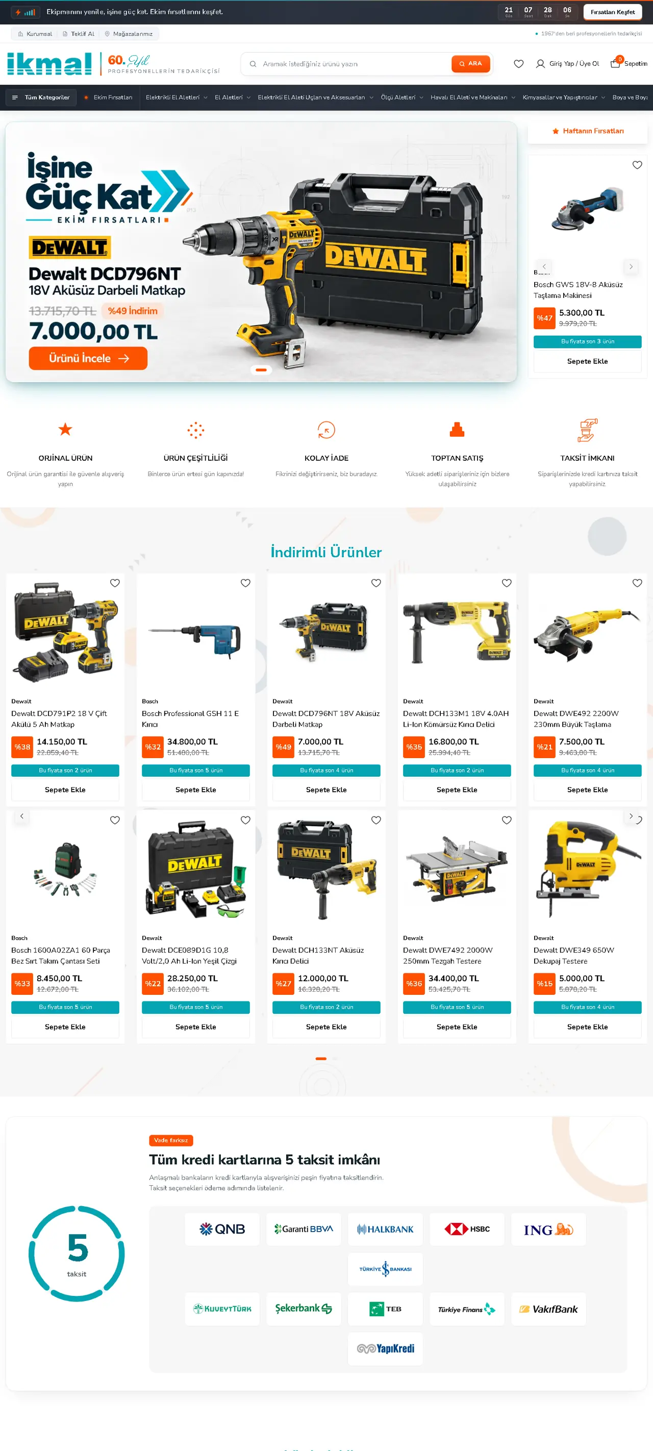 İkmal web sitesi